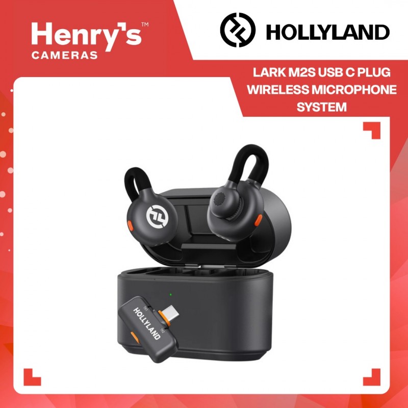 Hollyland Lark M2S USB C Plug Wireless Microphone System